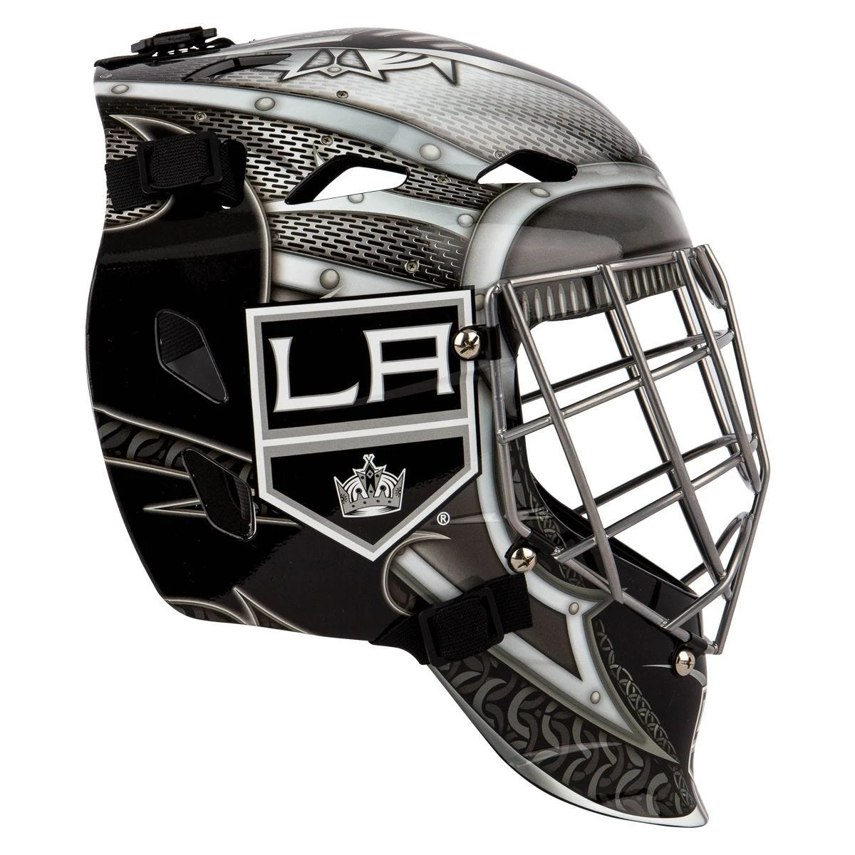 Franklin GFM 1500 Los Angeles Kings Goalie Face Mask - Image 2