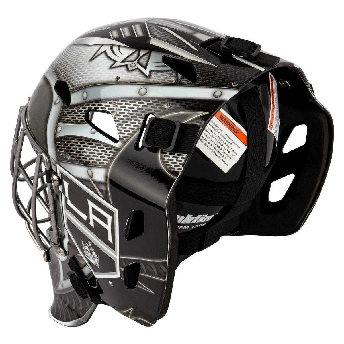Franklin GFM 1500 Los Angeles Kings Goalie Face Mask - Image 4