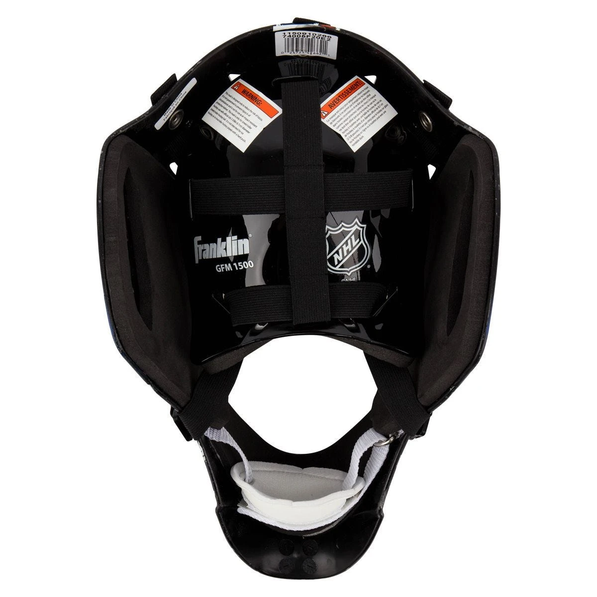 Franklin GFM 1500 New York Rangers Goalie Face Mask - Image 5