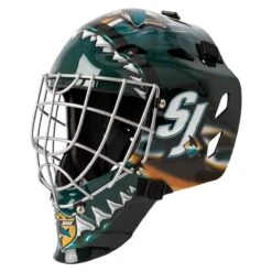 Franklin GFM 1500 San Jose Sharks Goalie Face Mask