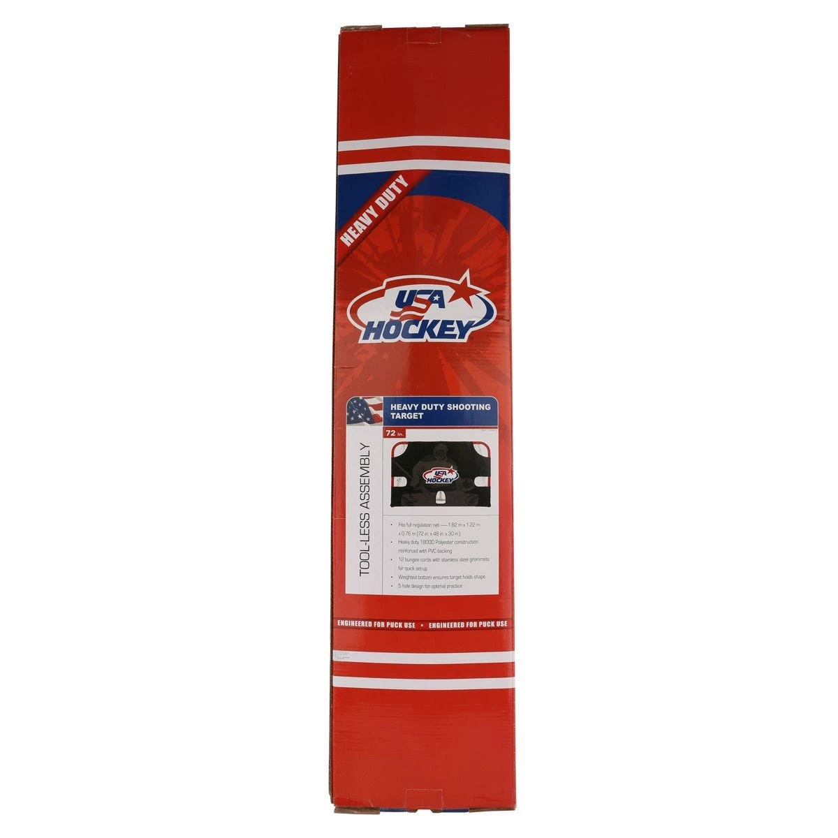 USA Hockey 72in. Heavy Duty Shooting Target - Image 2