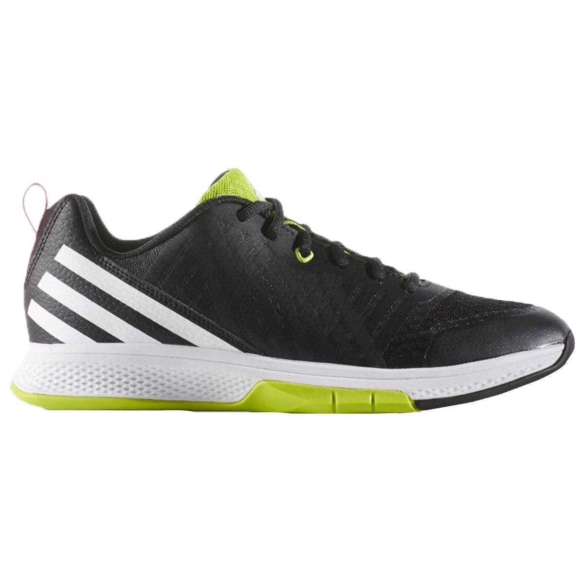 Adidas Assault 2.0 Women's Training Shoes - Black/Lime/Pink - Image 3