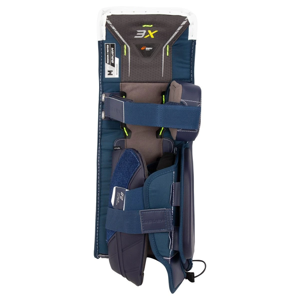 Bauer Vapor 3X Intermediate Goalie Leg Pads - Image 4