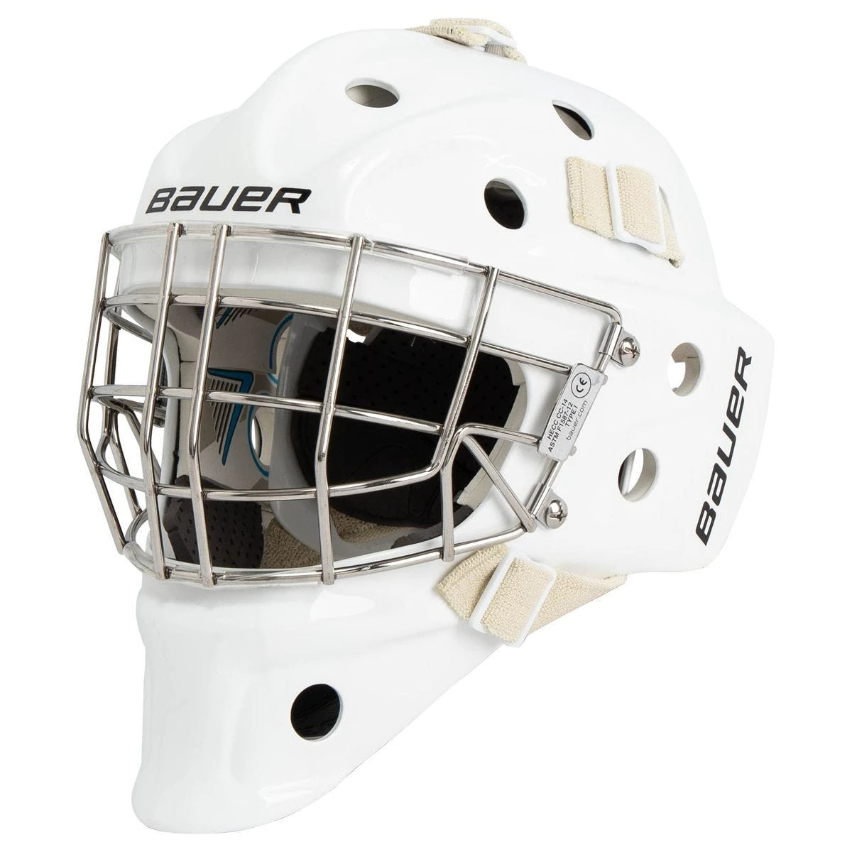 Bauer 940 Junior Certified Straight Bar Goalie Mask