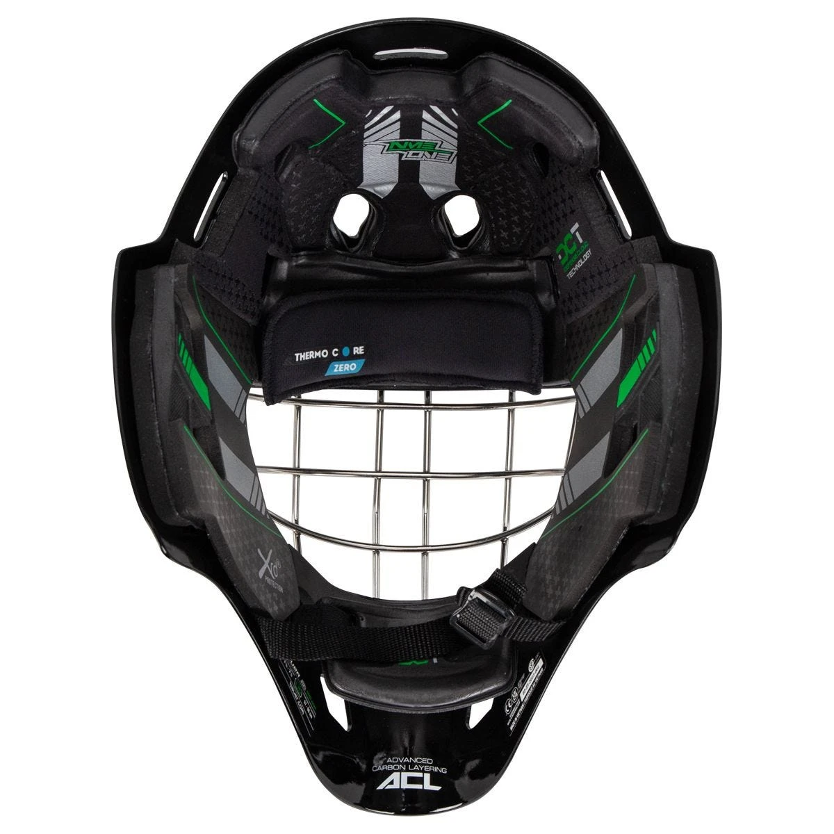 Bauer NME One Senior Certified Straight Bar Goalie Mask - Image 6
