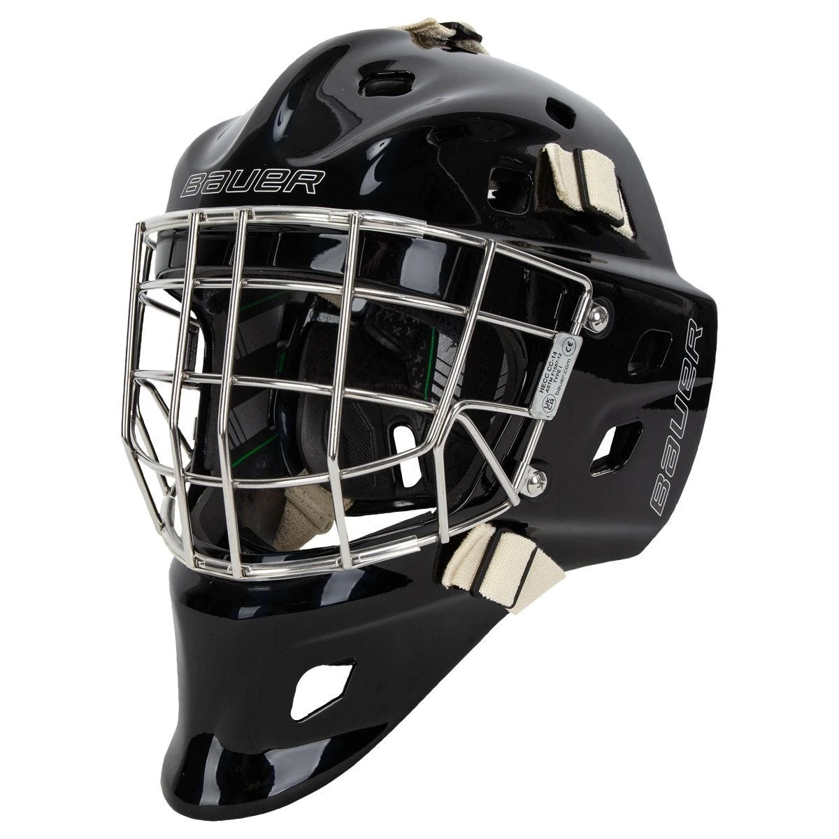 Bauer NME One Senior Certified Straight Bar Goalie Mask