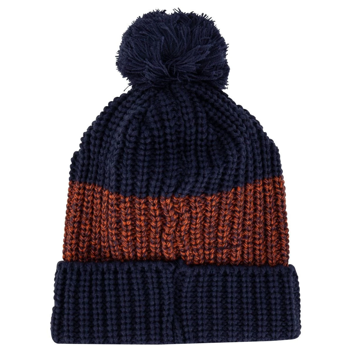 Bauer New Era Rib Stripe Pom Knit Beanie - Image 2