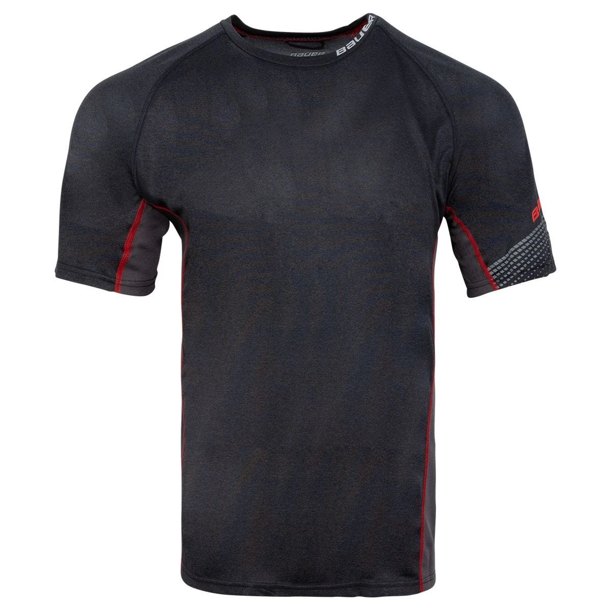 Bauer Essential Base Layer Youth Short Sleeve Training Shirt - Image 2