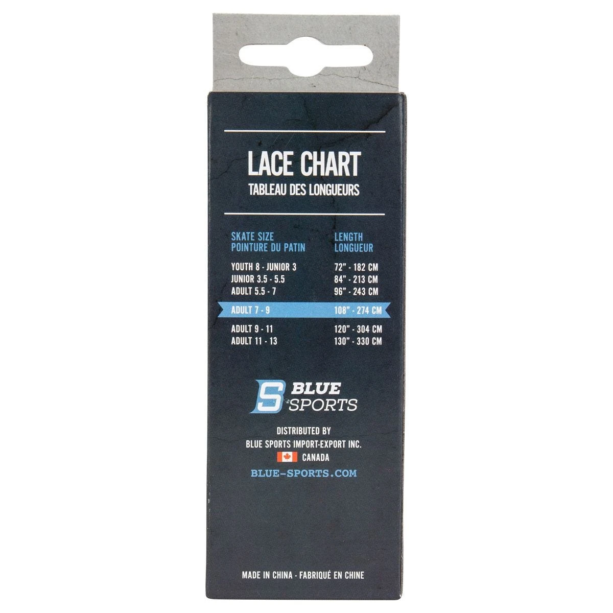 Blue Sports Titanium Waxed Molded Tip Laces - Image 2