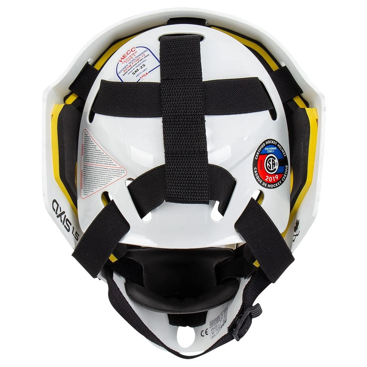 CCM Axis A1.5 Youth Certified Straight Bar Goalie Mask - Image 5