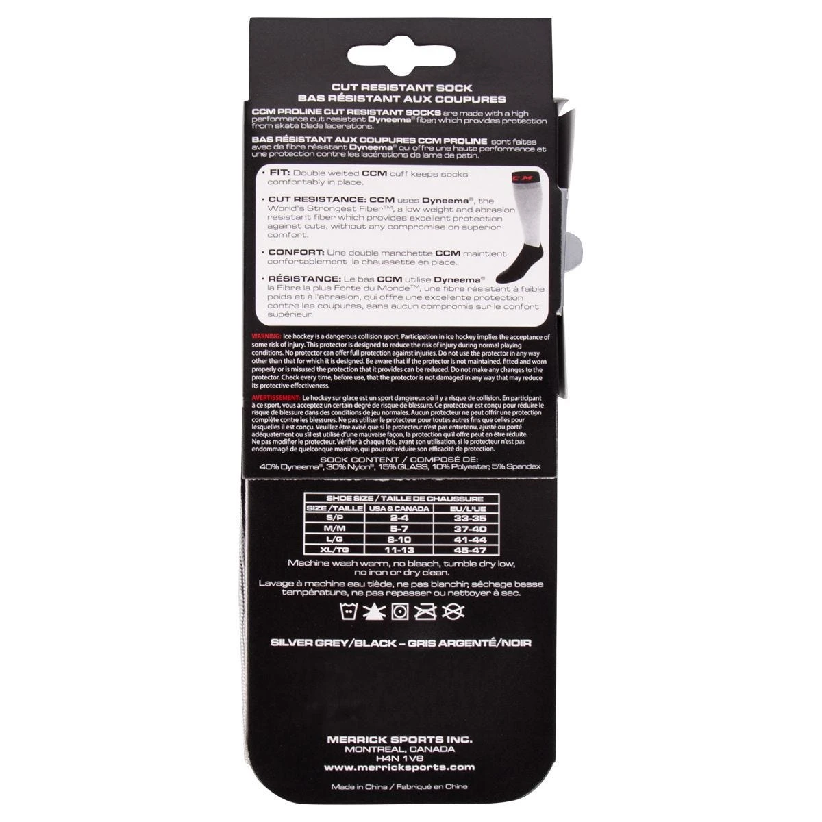 CCM Proline Level 5 Senior Cut Resistant Hockey Socks - Image 5