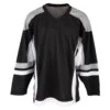 Stadium Youth Hockey Jersey - Black/Gray/White