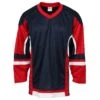 Stadium Adult Hockey Jersey - Navy/Red/White
