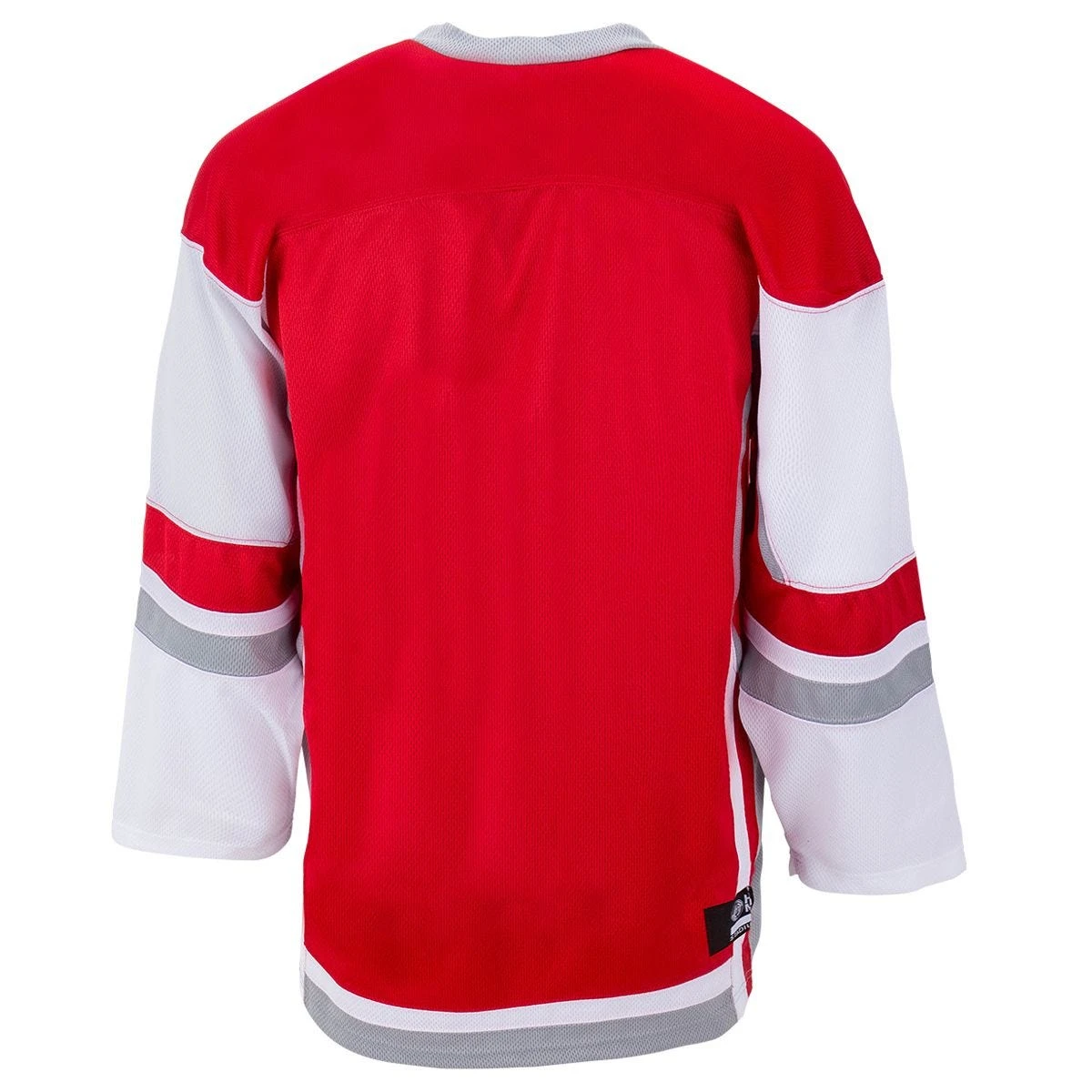 Stadium Adult Hockey Jersey - Red/White/Gray - Image 2
