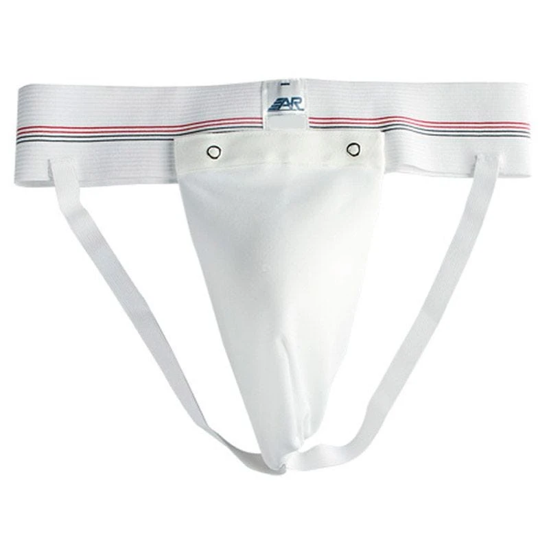 A&R A & R Athletic Cup & Supporter - White