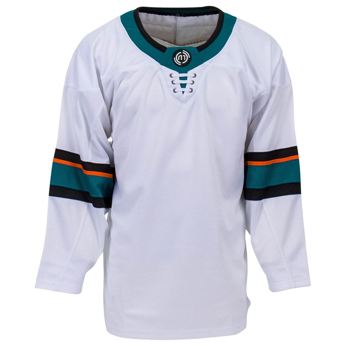 San Jose Sharks MonkeySports Uncrested Adult Hockey Jersey - Image 3