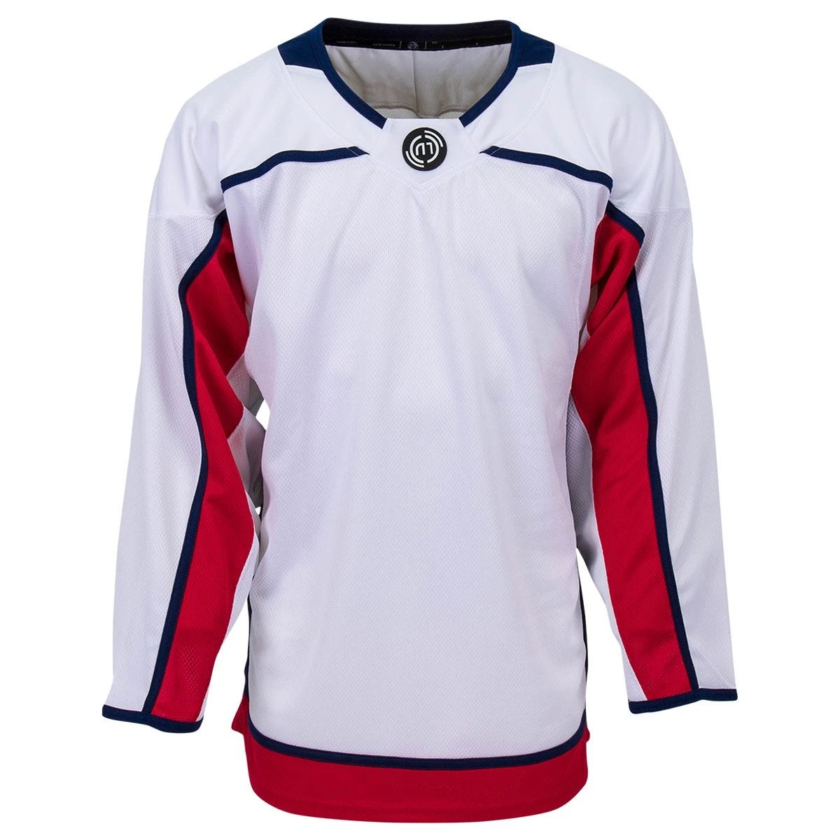 Washington Capitals MonkeySports Uncrested Junior Hockey Jersey - Image 2