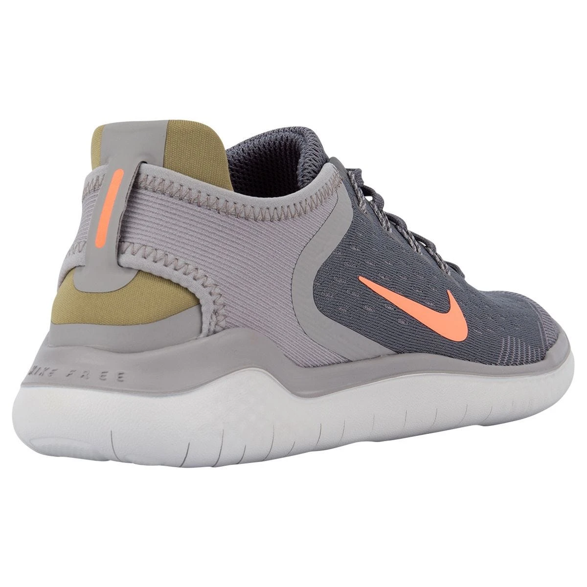 Nike Free RN 2018 Women's Running Shoes - Gunsmoke/Crimson Pulse/Atmospheric Grey - Image 4