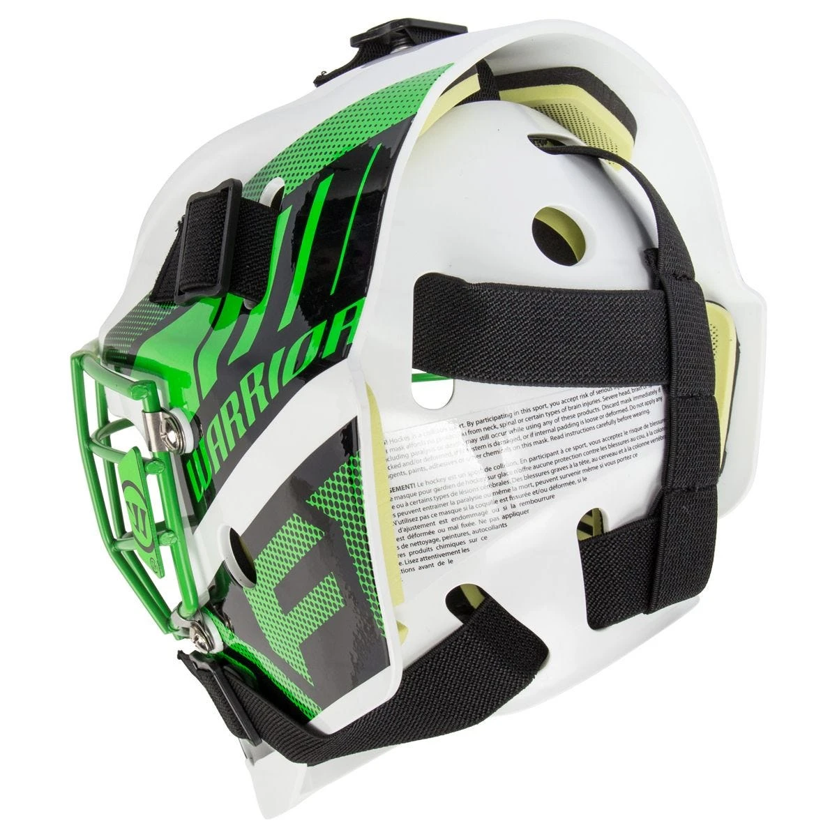 Warrior Ritual R/F1 Youth Certified Straight Bar Goalie Mask - Image 4
