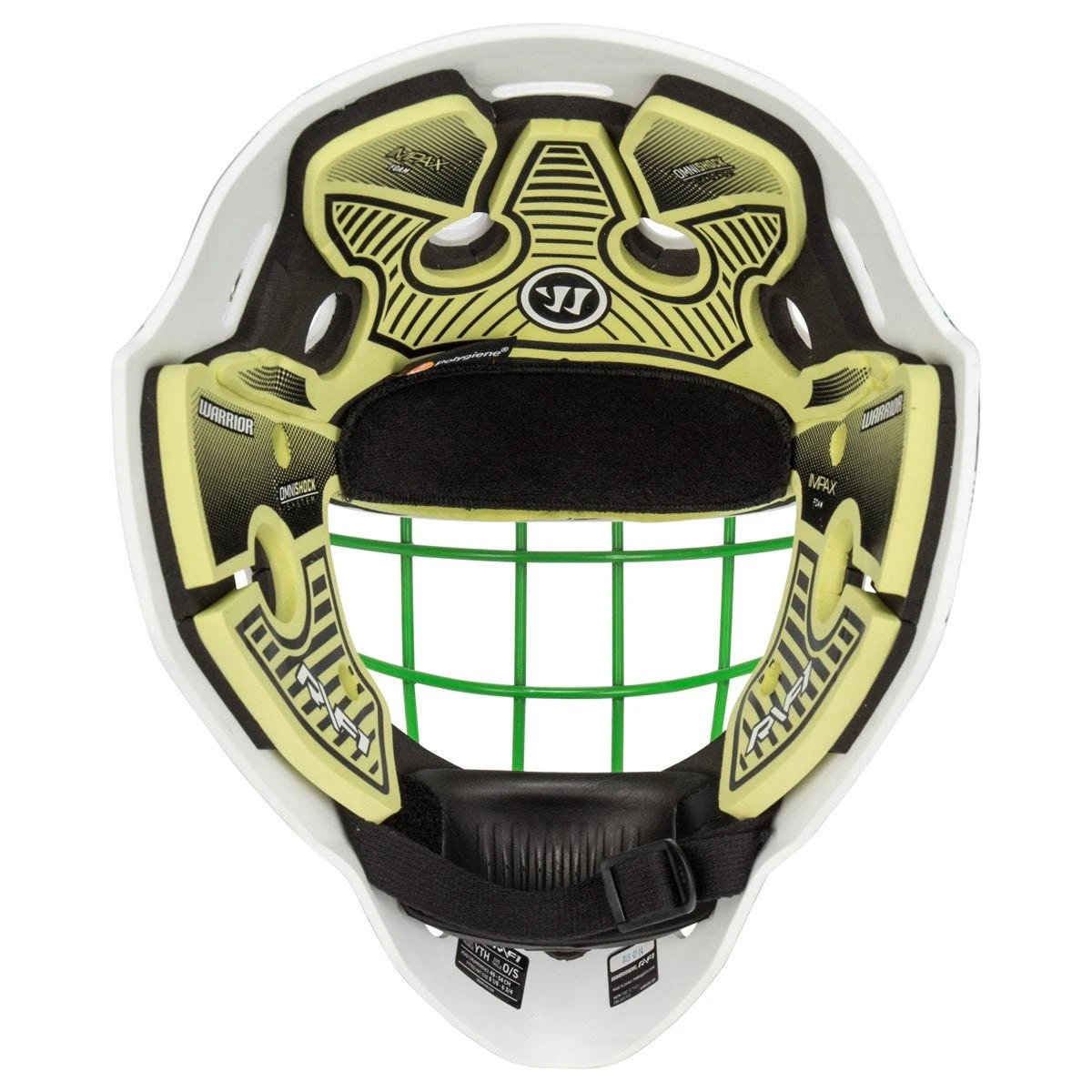 Warrior Ritual R/F1 Youth Certified Straight Bar Goalie Mask - Image 5
