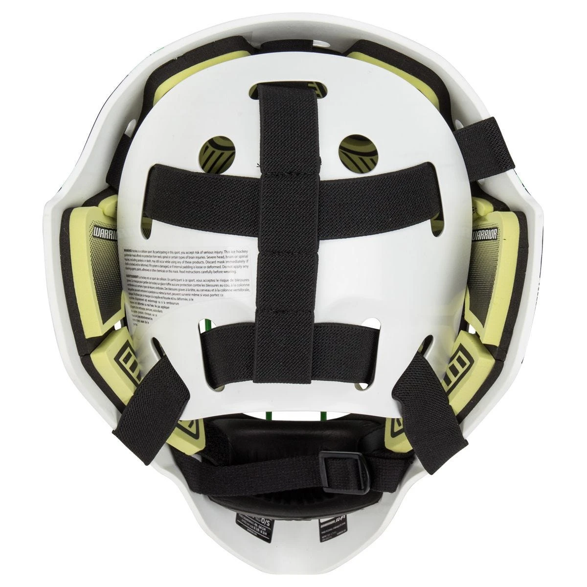 Warrior Ritual R/F1 Youth Certified Straight Bar Goalie Mask - Image 6